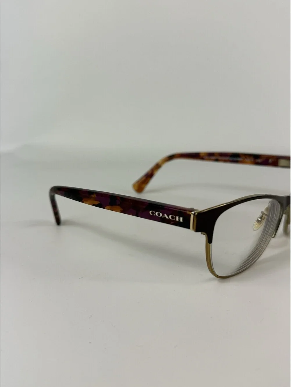 Coach HC 5074 9241 Eyeglasses Frames Womens Full Rim Purple 52-17-135 17314